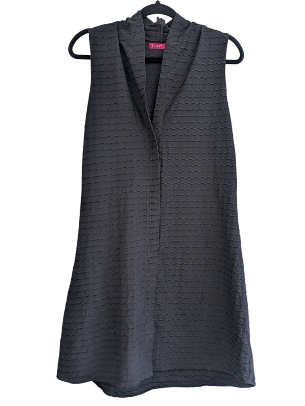 TERRY Black Transit Bike Dress